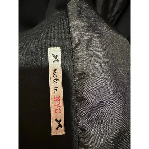 Yoana Baraschi Jacket Blue Black Casual size 8 Made in NYC - Picture 4 of 5